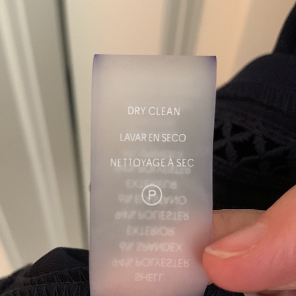 Calvin Klein A-line dress, navy, size 2 - Picture 5 of 9